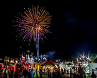 Kempton Fair Fireworks 2012 06 15